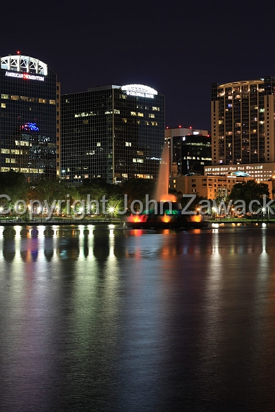 IMG_8422.JPG - Downtown Orlando & Lake Eola at Night